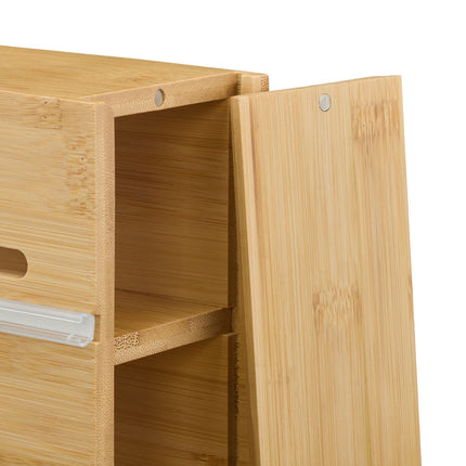 Folienspender aus Bambus