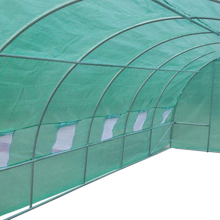 Tomaten-Gewächshausfolie, 800x300x200cm, mit Fenster