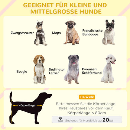 Hundehütte aus Tannenholz, wetterfest mit herausnehmbarem Boden