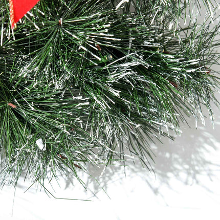 Weihnachtsbaumkranz, 60cm, grün, Aufhängeöse