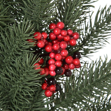 Türkranz Weihnachtsbaum - 60 cm, grün mit Aufhänger