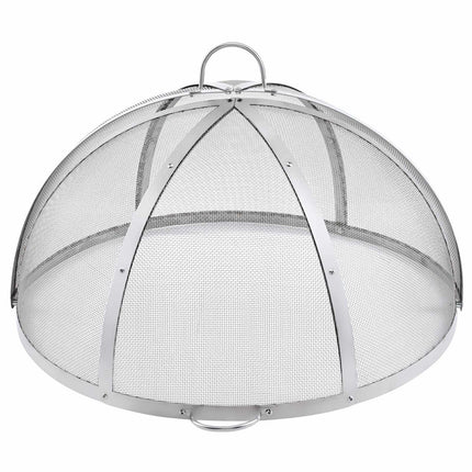 Fire Pit Spark Screen Lid, 40 Inch Stainless Steel Mesh