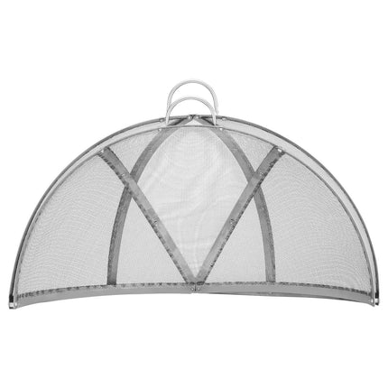 Fire Pit Spark Screen Lid, 40 Inch Stainless Steel Mesh