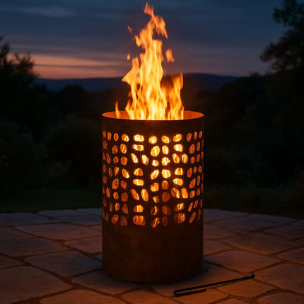 Feuertonne mit Funkenschutz