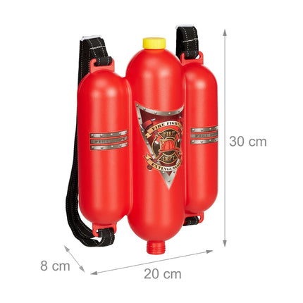 Fire brigade water spray children