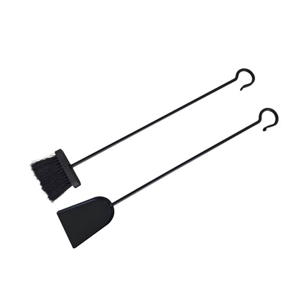 Fireplace Cleaning Set – Ash Broom & Shovel