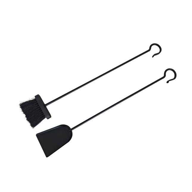 Fireplace Cleaning Set – Ash Broom & Shovel