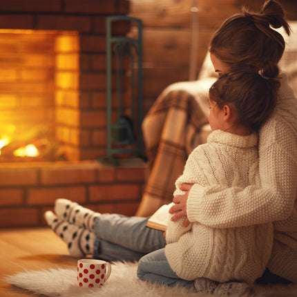 Kamin in 4 Teilen