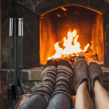 Fireplace in 4 parts