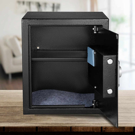 Fireproof Home Safe, 1.7 Cu Ft, Fingerprint Keypad