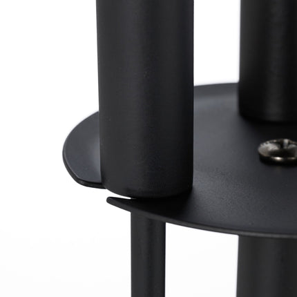 Fire stand 4 parts black