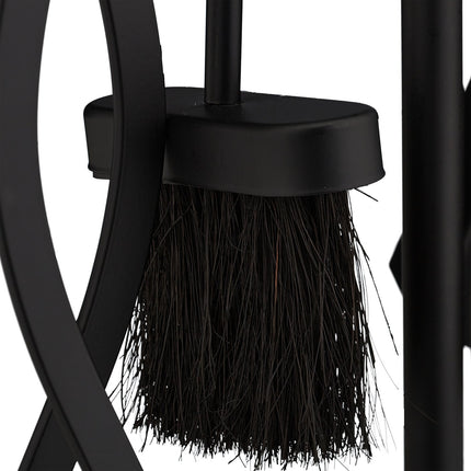 Fire stand black 5 parts