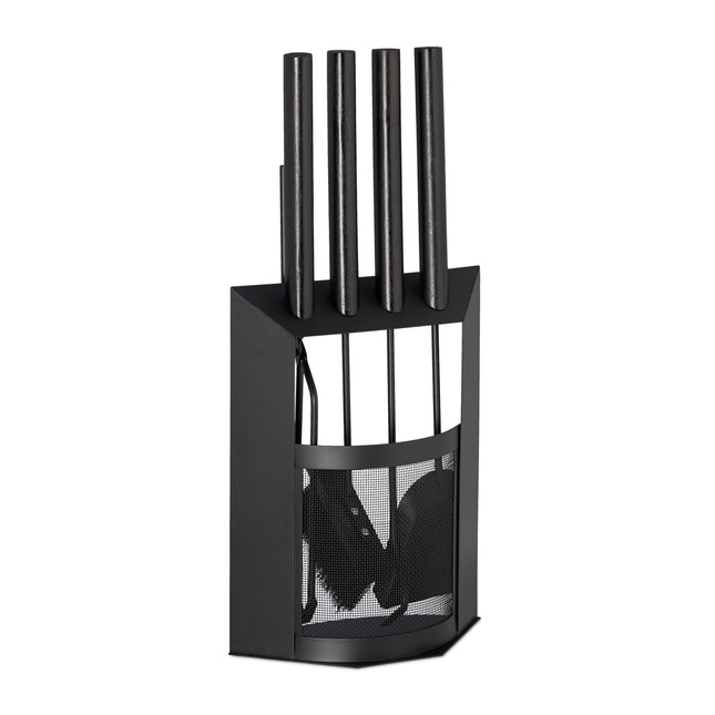 Fire stand in 5 parts with holder