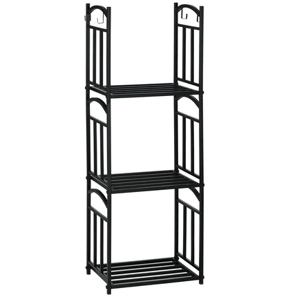 Firewood Rack – Metal, 3-Tier, Indoor Use