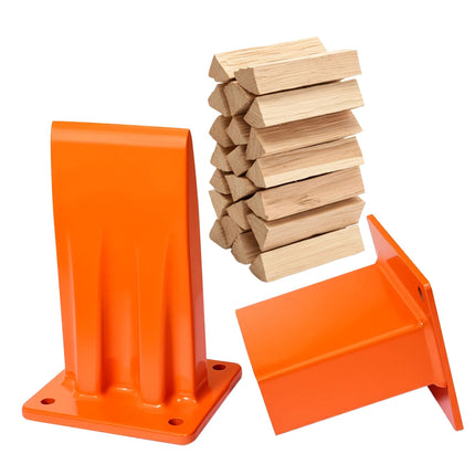 Holzspalter – manuell, Stahl, Schraubbefestigung, sicherer