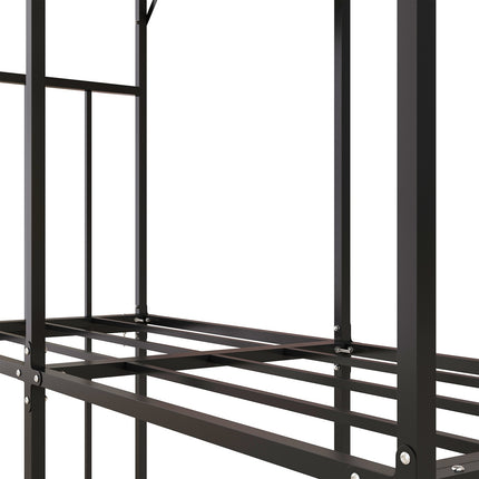 Outdoor-Holzregal mit Deckel – 1,17 m³, 100 kg Tragfähigkeit