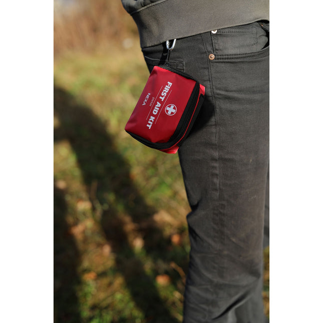 Erste-Hilfe-Tasche, Tasche 13 Teile Rot