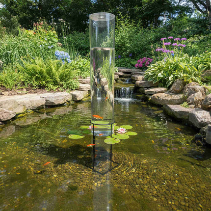 Fish Observation Column for Ponds, UV-Stable Acrylic