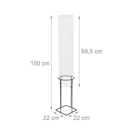Fish Observation Column for Ponds, UV-Stable Acrylic