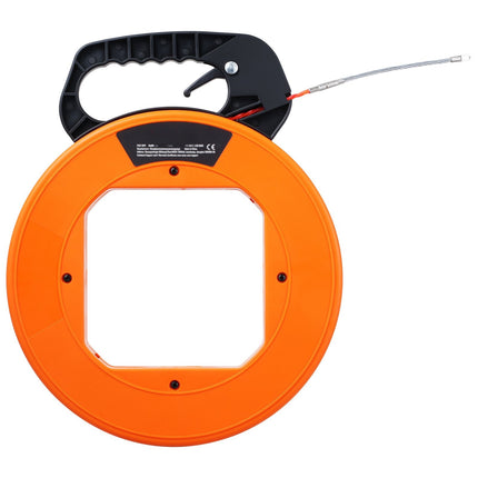 Fish Tape Wire Puller, 100 ft x 1/4 in, PET Case