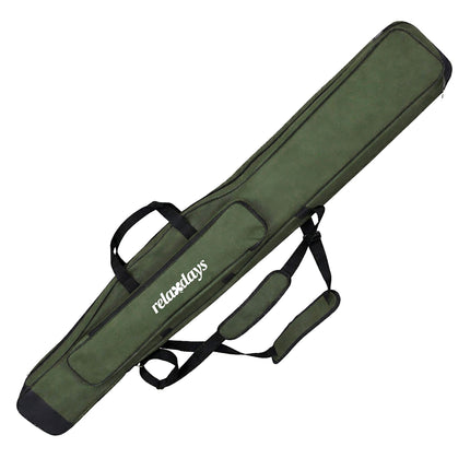 Fishing Rod Bag, 5 Compartments, Green, 150 cm