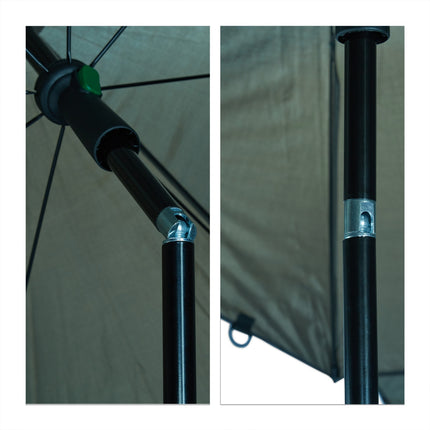 Fishing Umbrella with Side Panel