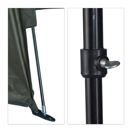 Fishing Umbrella with Side Panel