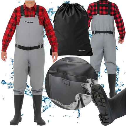 Anglerhosen – Größe 46, wasserdicht, strapazierfähig