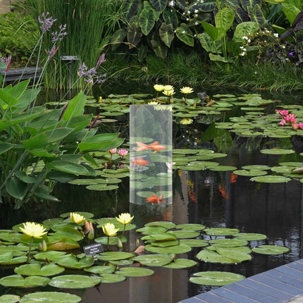 Fischsäule für Teichgarten