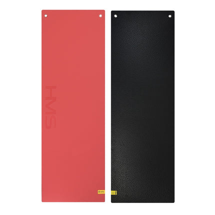 Fitness Mat, Red-Black, Non-Slip, Durable