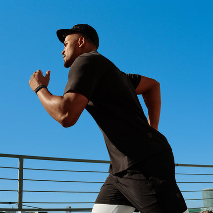 Fitness Tracker Band, Obsidian, Herzfrequenz und Schlaf