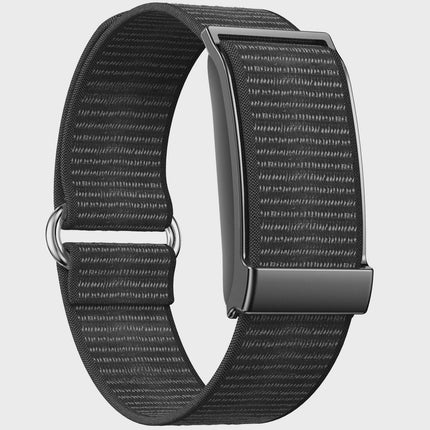 Fitness-Tracker, kein Display, Schwarz & Silber, 25 Tage Akkulaufzeit