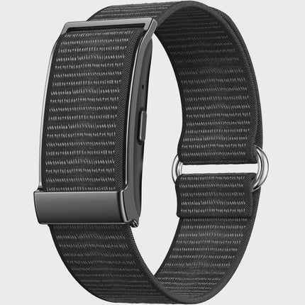 Fitness-Tracker, kein Display, Schwarz & Silber, 25 Tage Akkulaufzeit