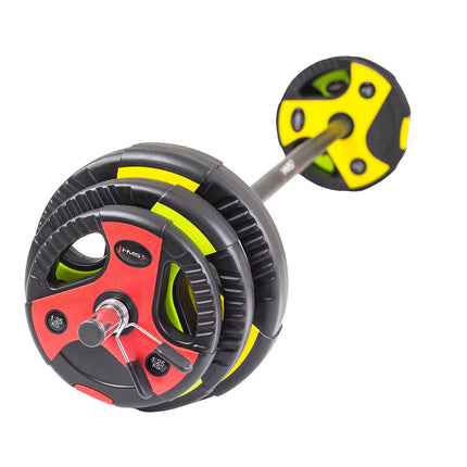 Fitness-Trainingspump-Set, 20 kg, verstellbare Gewichte