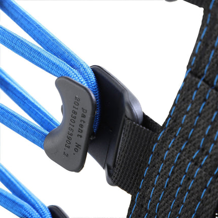 Fitness-Trampolin für Yoga, Ø105x26 cm, blau, Stahl