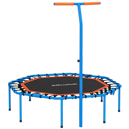 Fitness-Trampolin mit verstellbarem Griff, Stahl, für den Innenbereich