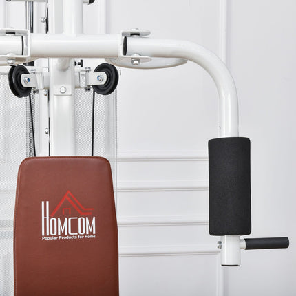 Heimtrainer, 45kg Gesamtgewicht, Pressarm & Beincurler