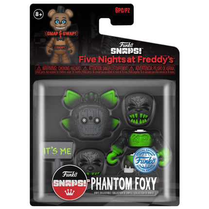 Five Nights at Freddy's Phantom Foxy Snap Figure Toy