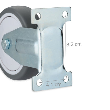 Bockrollen, 4er-Pack