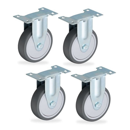 Bockrollen, 4er-Pack