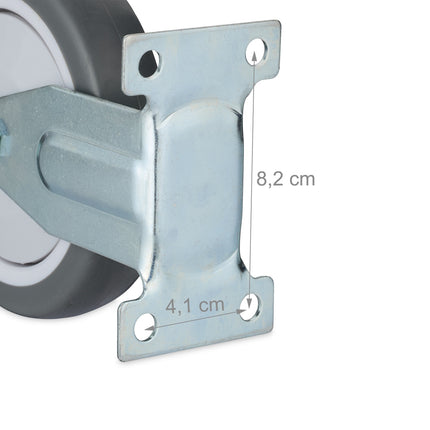 Bockrollen, 4er-Pack