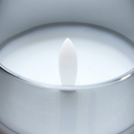 Flammenloses LED-Kerzen-Set mit Fernbedienung, Echtwachs