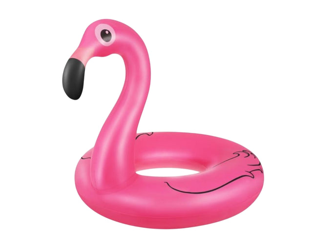 Nafukovací kruh plameňák 102cm – odolný PVC plovák do bazénu