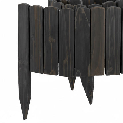Flexible Holz-Beeteinfassung – Fichtenholz-Finish