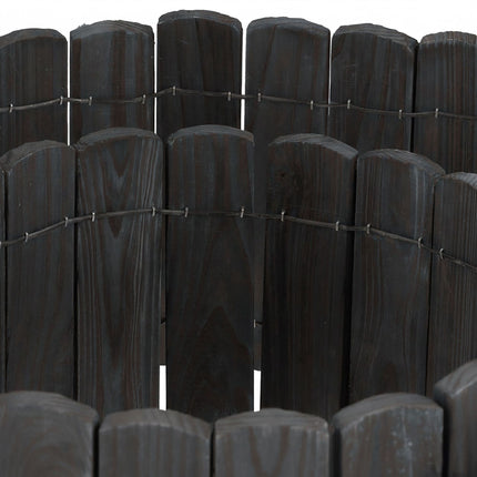 Flexible Holz-Beeteinfassung – Fichtenholz-Finish
