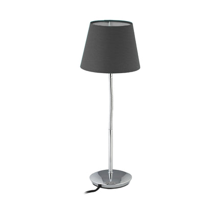 Flexibilní stolní lampa s textilním stínidlem