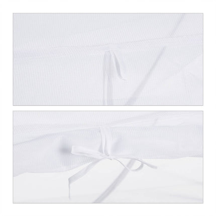 Flight hood for food white