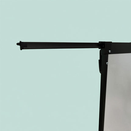 Flipchart-Whiteboard, magnetisch, 100x70 cm, fahrbares Gestell
