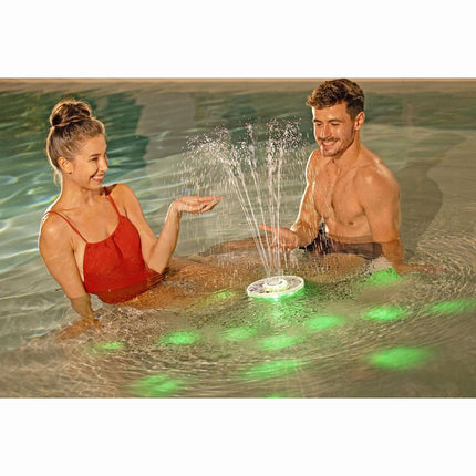 FloatBright Solar-LED-Poolbrunnen