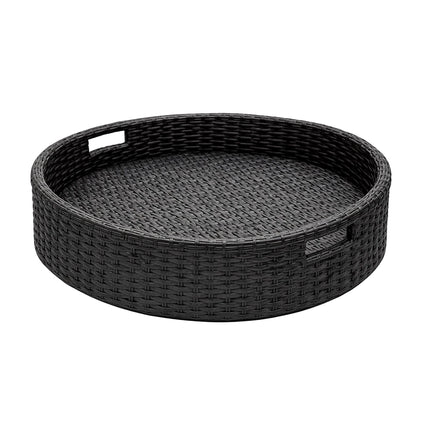 Floating Pool Tray, Black, 80 cm – Weatherproof Rattan